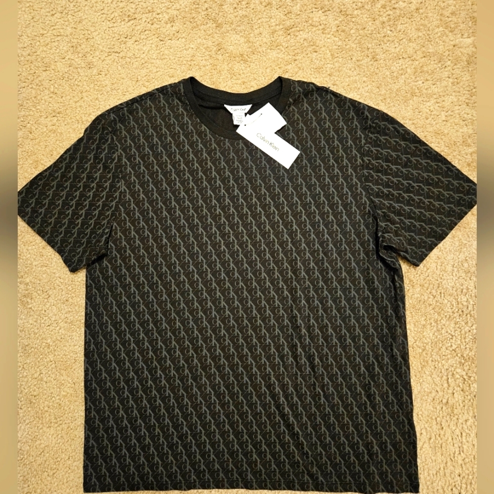 Calvin Klein men's T-shirt size XL logo NWT